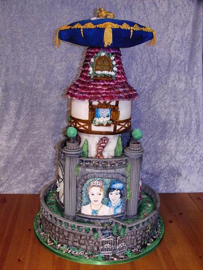 Three Wishes for Cinderella - Cake by Topping Queen by Diana Adler