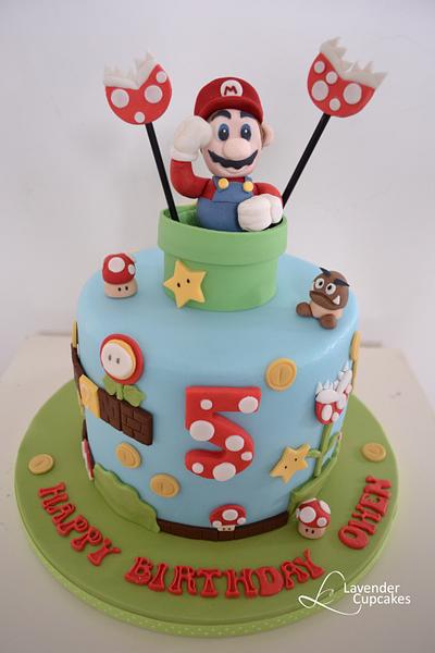 Mario Cake - Cake by LavenderCupcakes