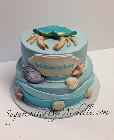 Down the Bayou themed Baby Shower cake - Cake by Michelle 
