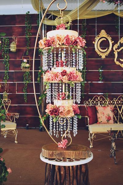 Chandeliered Beauty! - Cake by Indulgence by Shazneen Ali