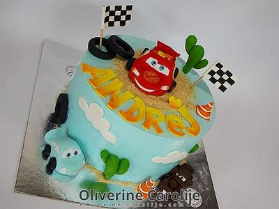 Lightning Mcqueen Cake  - Cake by Oliverine Čarolije 