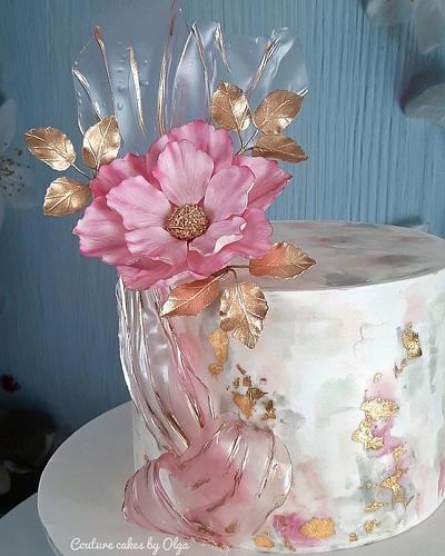 Cake for mom - Cake by Couture cakes by Olga