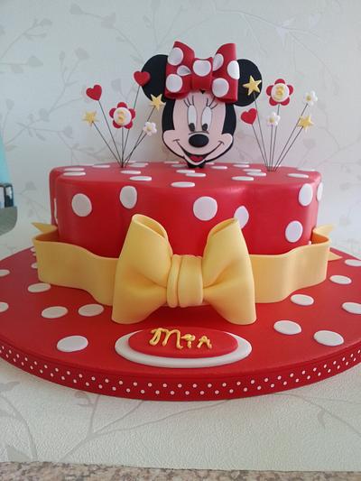 Minnie Mouse - Cake by Ice, Ice, Tracey