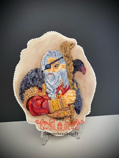 Odin, Viking  God  - Cake by Maria