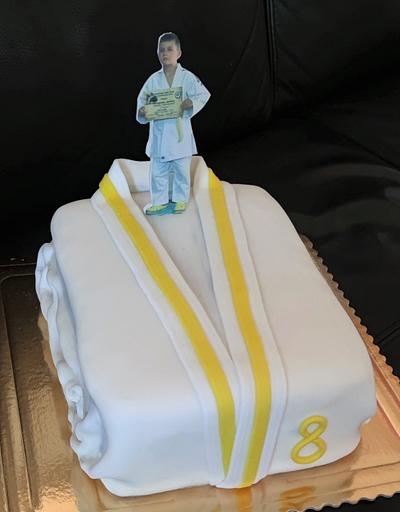 cake for a judoka - Cake by OSLAVKA