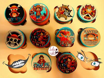 "One piece Cupcakes" - Cake by Noha Sami
