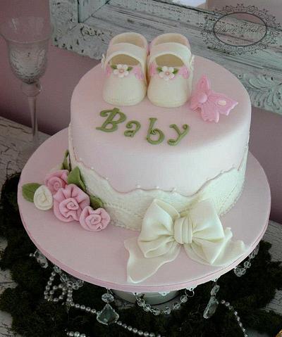 Baby Cake - Cake by Karens Kakes