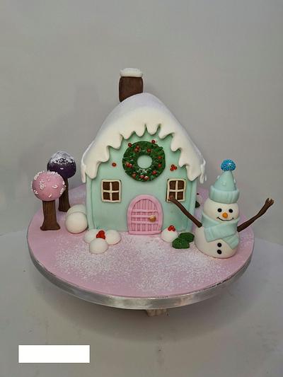 Christmas cake!!! - Cake by Eleni Siochou 