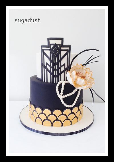 The Great Gatsby 30th - Cake by Mary @ SugaDust