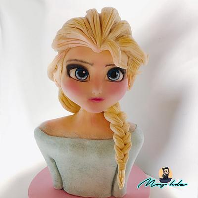 Elsa 3D Cake - Cake by Moy Hernández 