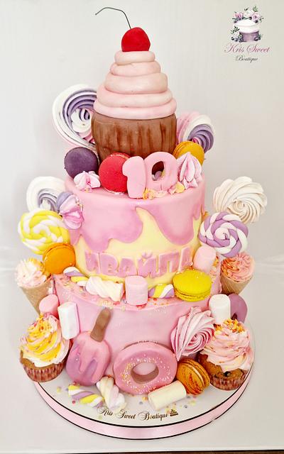 Candy cake - Cake by Kristina Mineva