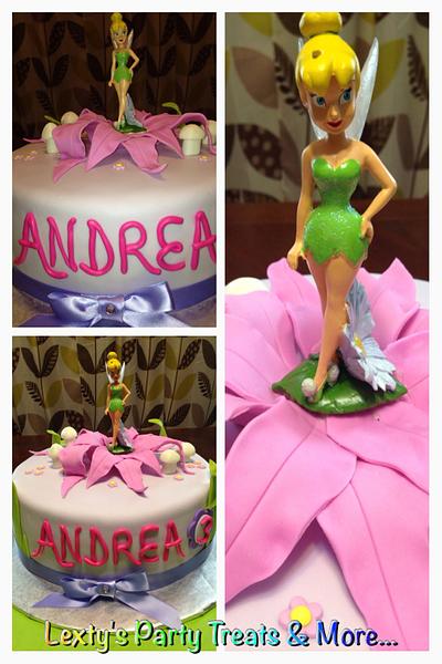 Tinker Bell Inspired - Cake by Lextyspartytreats