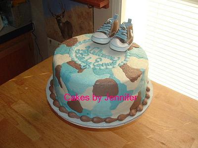 Baby Enno - Cake by Jennifer C.