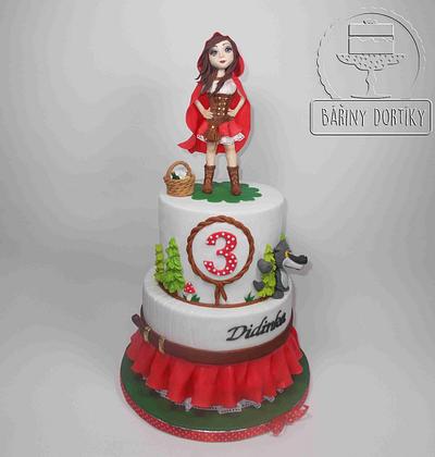 Red Riding Hood cake - Cake by cakeBAR