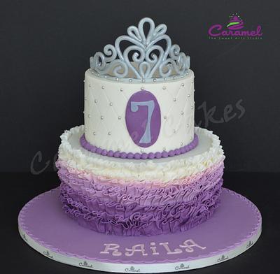 7th Birthday Cake! - Cake by Caramel Doha