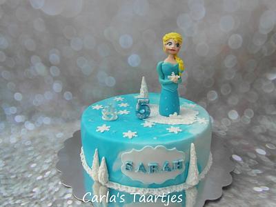 Elsa-Frozen - Cake by Carla 