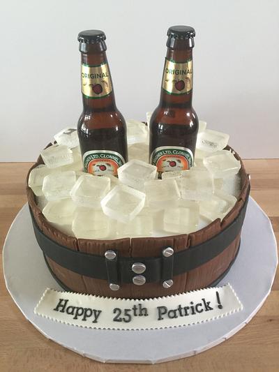 Magnets Cider Barrel 25th Birthday Cake - Cake by Pattie Cakes