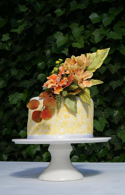 Flowers for my mother - Cake by Katarzynka