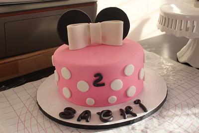 Minnie Mouse cake - Cake by Clary