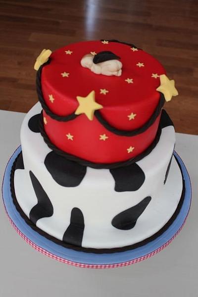 Cowboy Baby Shower Cake - Cake by Crystal