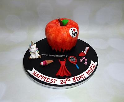 Newyork custom cake - Cake by Sweet Mantra Customized cake studio Pune