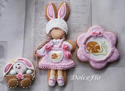 Strolling With Miss Bunny - Cake by DolceFlo
