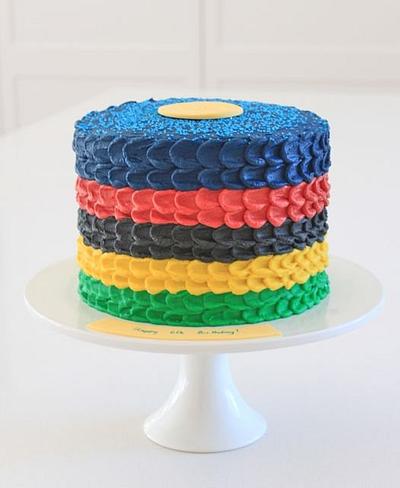 Fergus's Olympic Inspired Cake - Cake by Alison Lawson Cakes