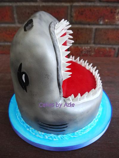 Shark Attack - 6th Birthday, June 2013 - Cake by Cakes by Ade