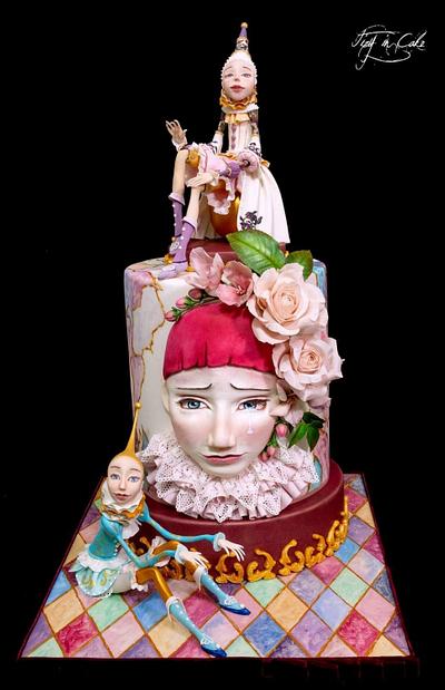 Maske in Venedig  - Cake by Tiziana Cardillo