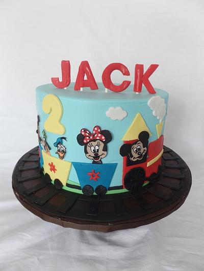 Mickey Mouse - Cake by Anchored in Cake