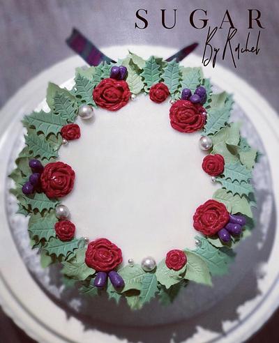 Christmas Cake 2019 - Cake by Sugar by Rachel