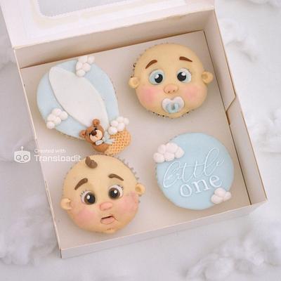 Baby Shower Cupcakes  - Cake by Juliana’s Cake Laboratory 