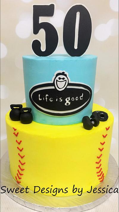 50th - Cake by SweetdesignsbyJesica