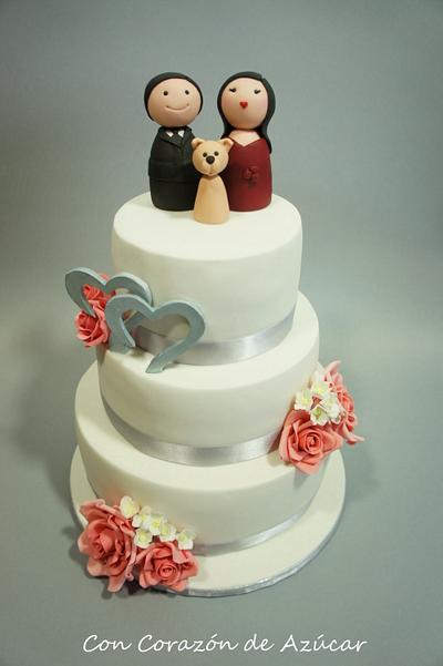 Wedding Cake - Cake by Florence Devouge