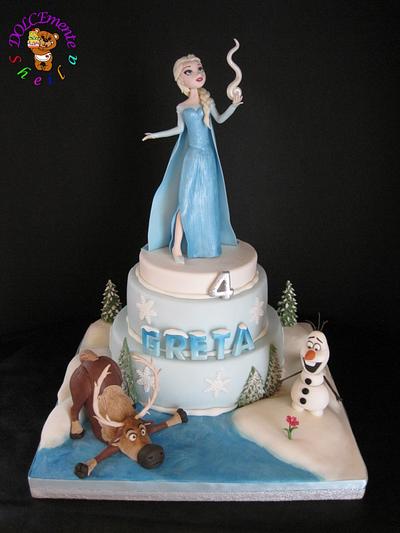 Frozen - Cake by Sheila Laura Gallo