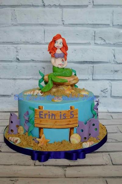 Little Mermaid Cake - Cake by Oh Cake Crumbs 