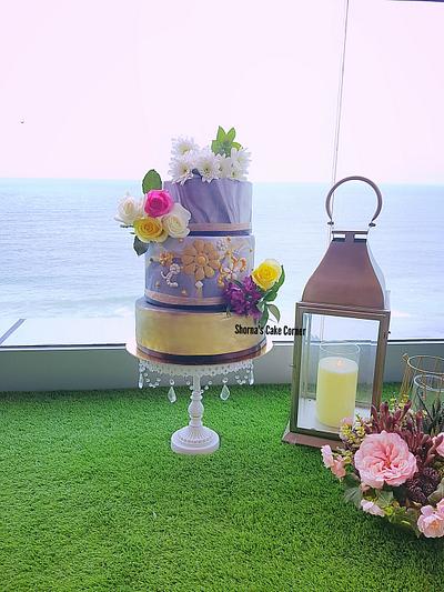 Wedding cake  - Cake by Shorna's Cake Corner