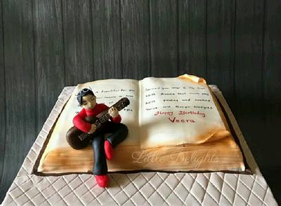 books and music  - Cake by Shivani Erichedu