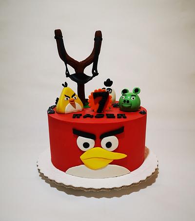 Angry Birds - Cake by Нели Христова
