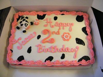 Sweet Cow Cake - Cake by Christa