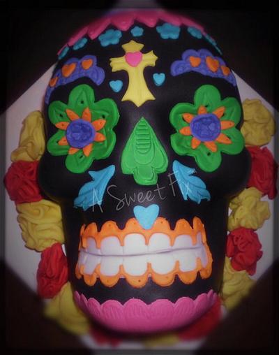 Dia De Los Muertos - Cake by Heather Nicole Chitty