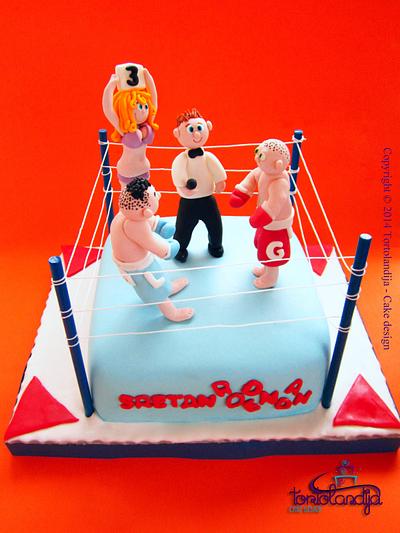 Kickbox cake - Cake by Tortolandija