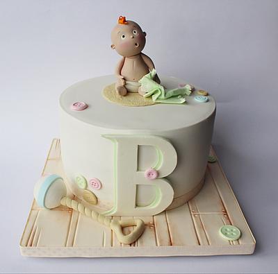 Baby shower - Cake by Elaine Boyle....bakemehappy.ie