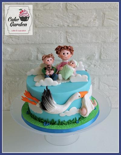 Babyshowercake - Cake by Cake Garden 