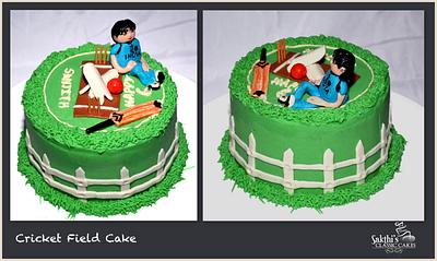Cricket cake - Cake by Classic Cakes by Sakthi