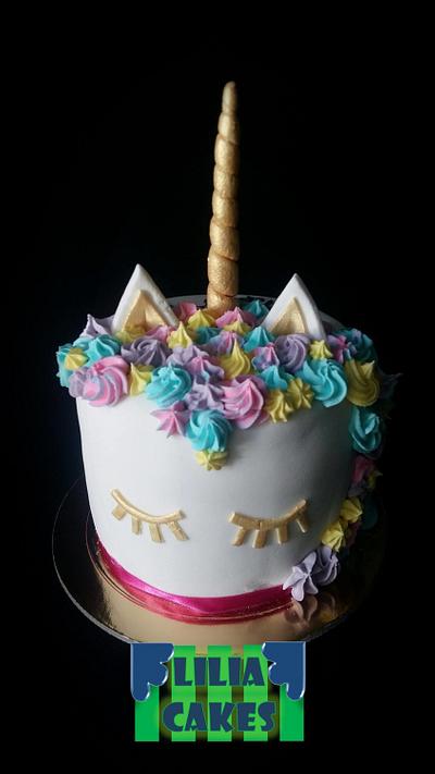 Unicorn  - Cake by LiliaCakes