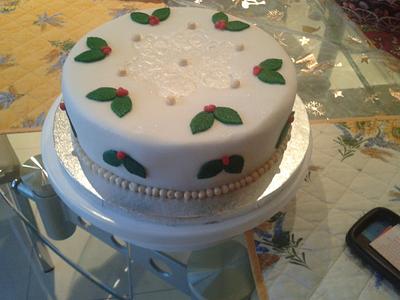 christmas cake  - Cake by nermocakes