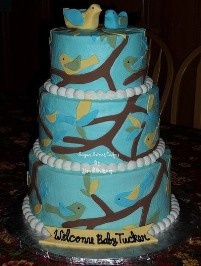 Birds & Branches - Cake by Sugar Sweet Cakes