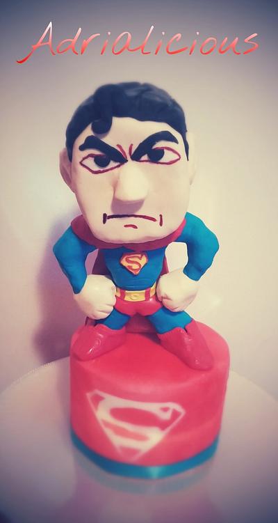 Superman cake  - Cake by Adrialicious 