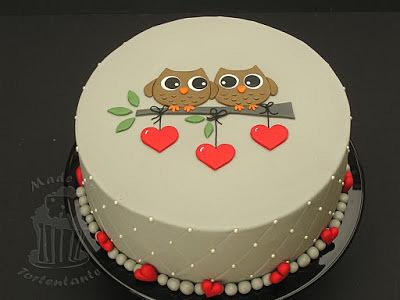 Owl cake - Cake by Monika